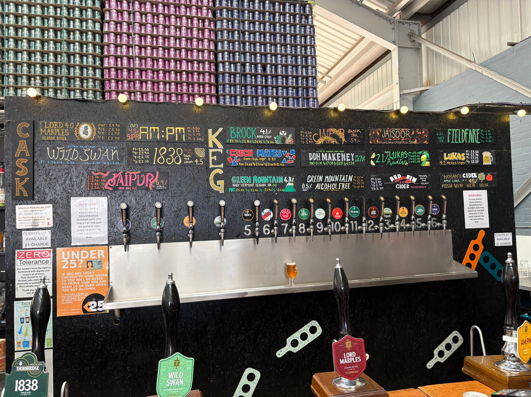 Thornbridge Brewery Tap Room