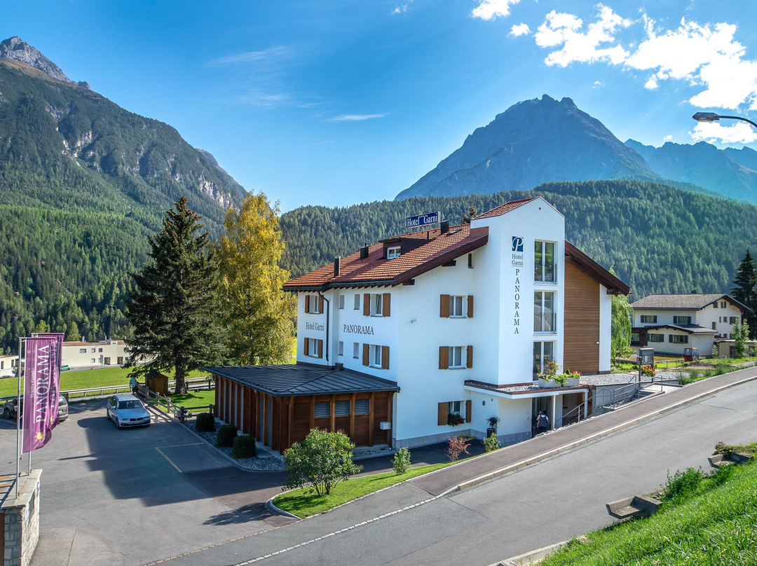 Tarasp酒店住宿-Hotel-garni Panorama