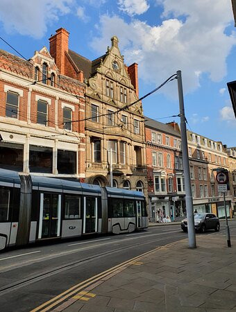 Nottingham trams-诺丁汉必去景点