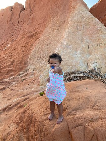 Falesias vermelhas-Canoa Quebrada必去景点