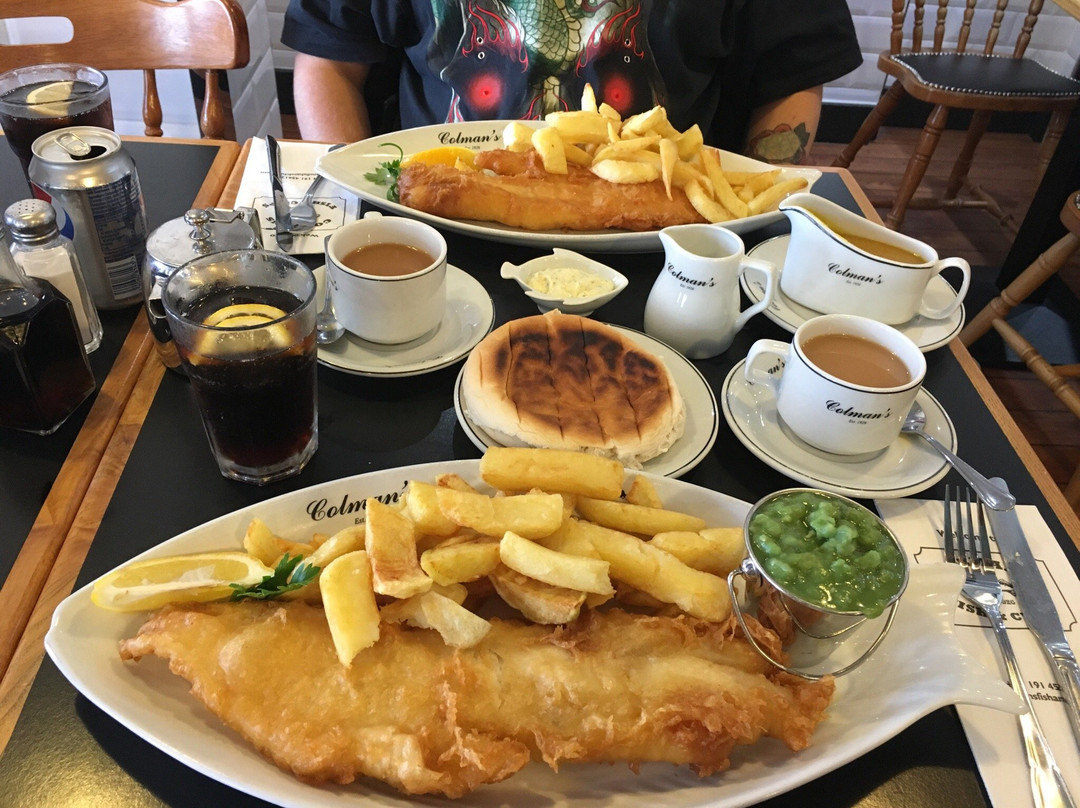 南希尔兹餐馆和美食-Colmans Fish & Chips