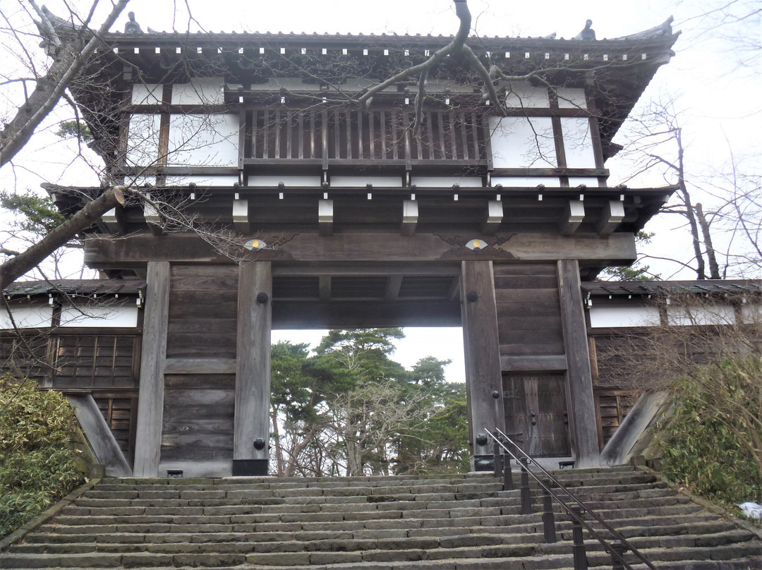 Kubota Castle Front Gate-秋田市必去景点