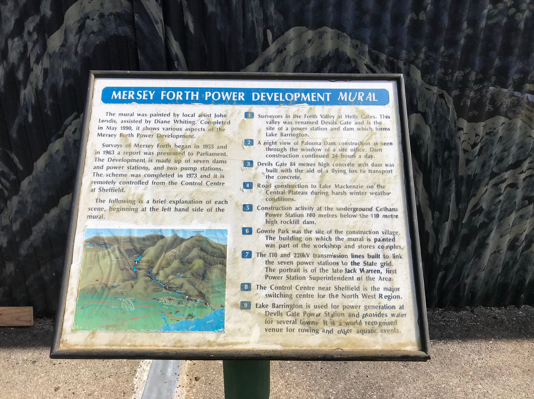 Mersey Forth Hydro Electric Development-Gowrie Park必去景点