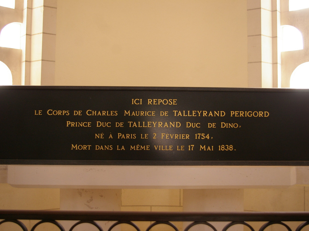Tombeau de Talleyrand-Valencay必去景点
