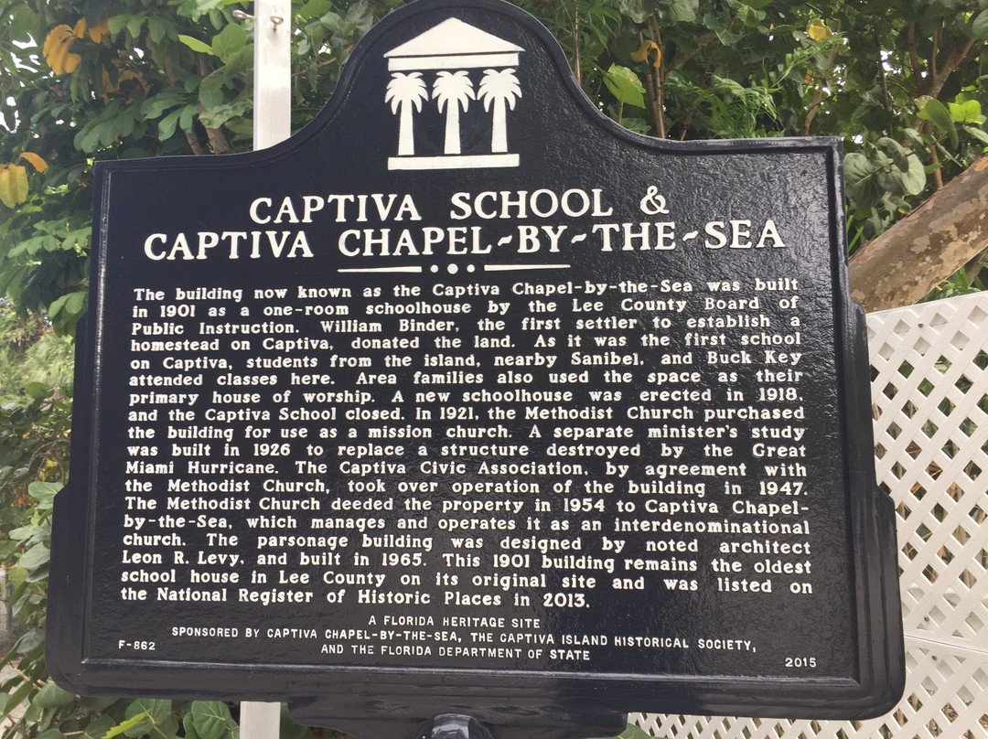 Captiva Chapel By The Sea-俘虏岛必去景点