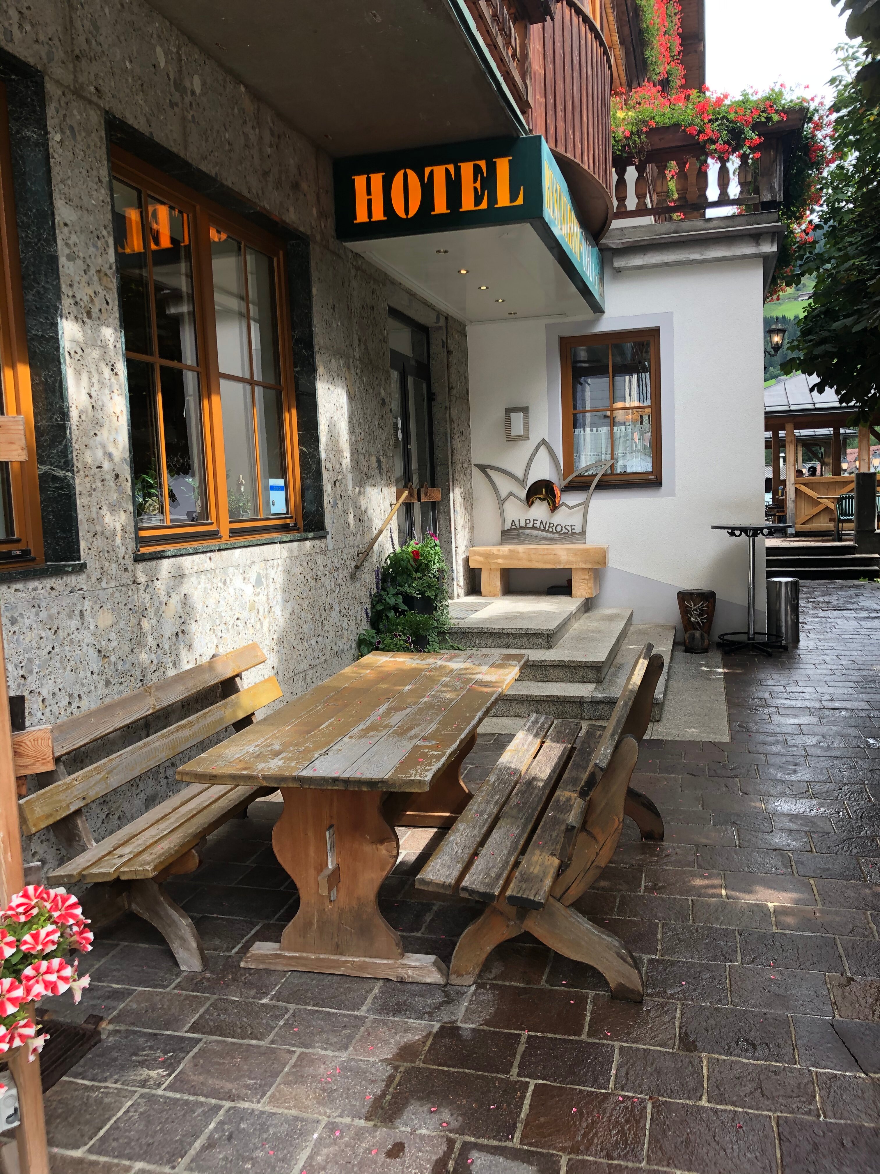 Hotel Alpenrose-浴室