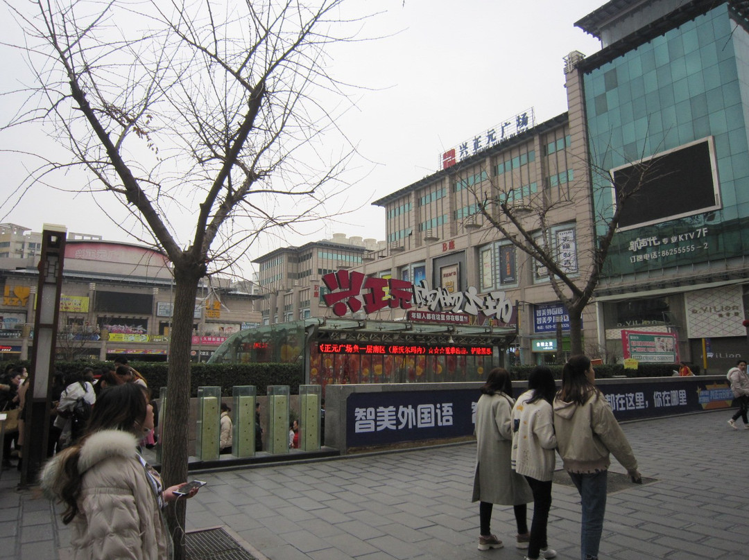 西安兴正元广场风情街景点图片