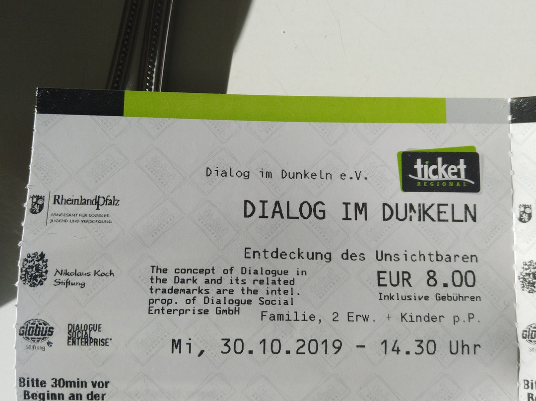 Dialog im Dunkeln Trier-特里尔必去景点