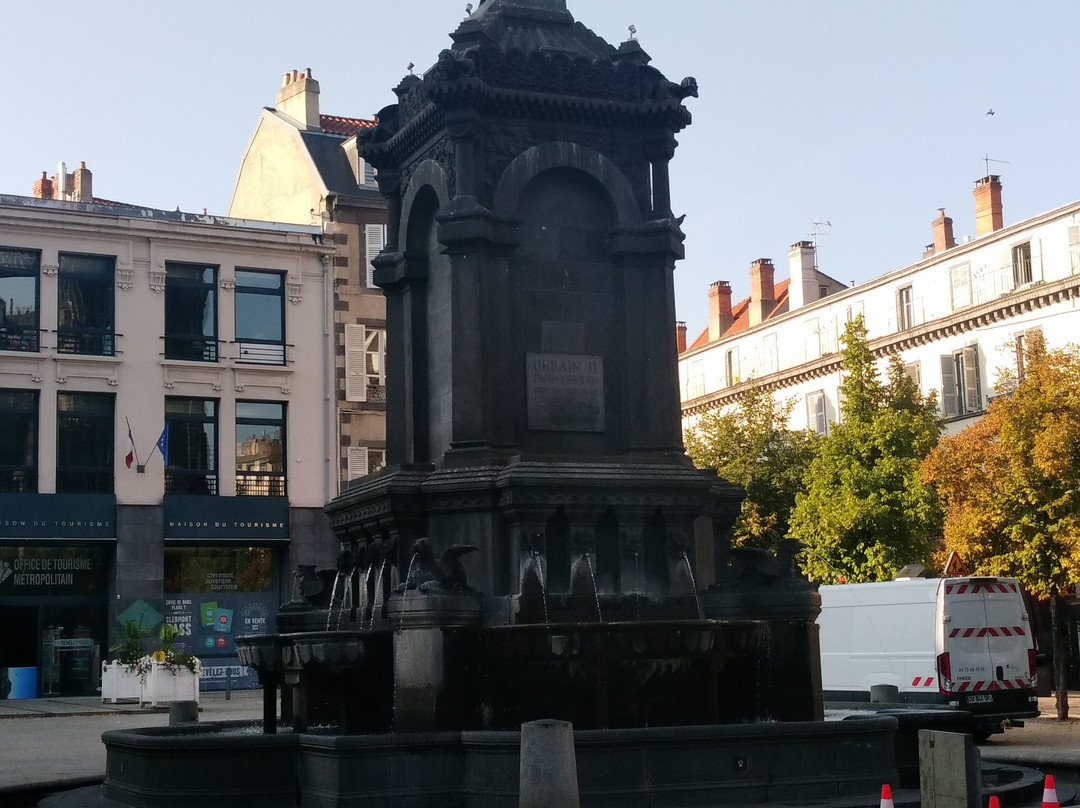 Fontaine d'Urbain II-克莱蒙费朗必去景点
