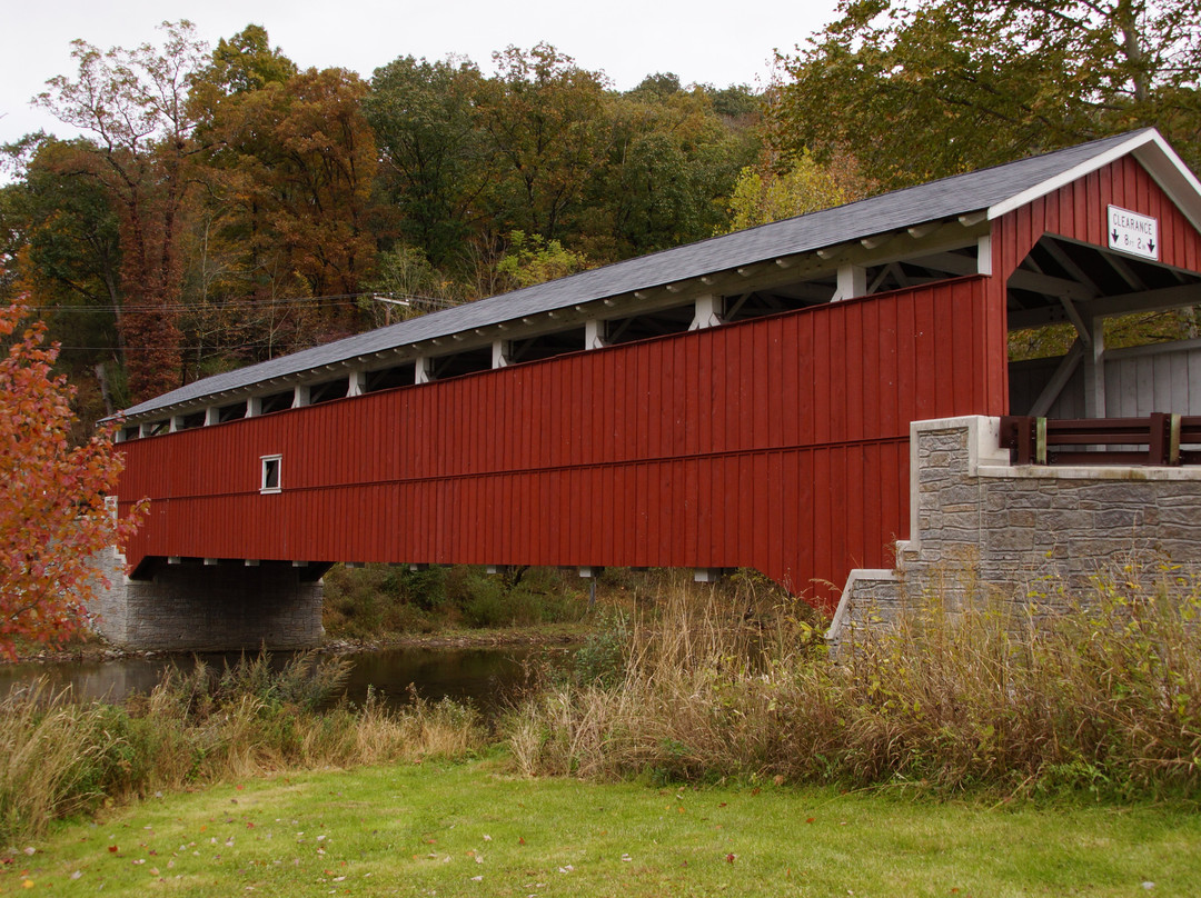 Germansville旅游景点-Schlicher Covered Bridge