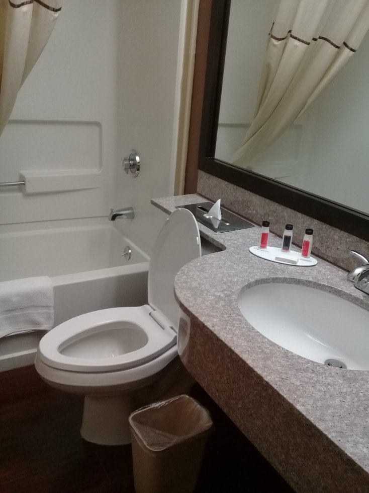 埃尔帕索机场入口贝斯特韦斯特酒店-浴室