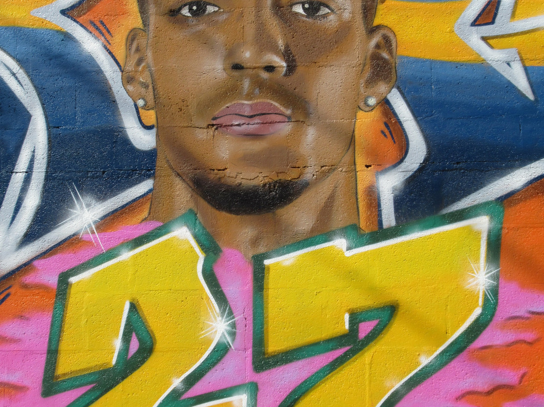Fresque "Frenchies got Game"-欧贝维利耶必去景点