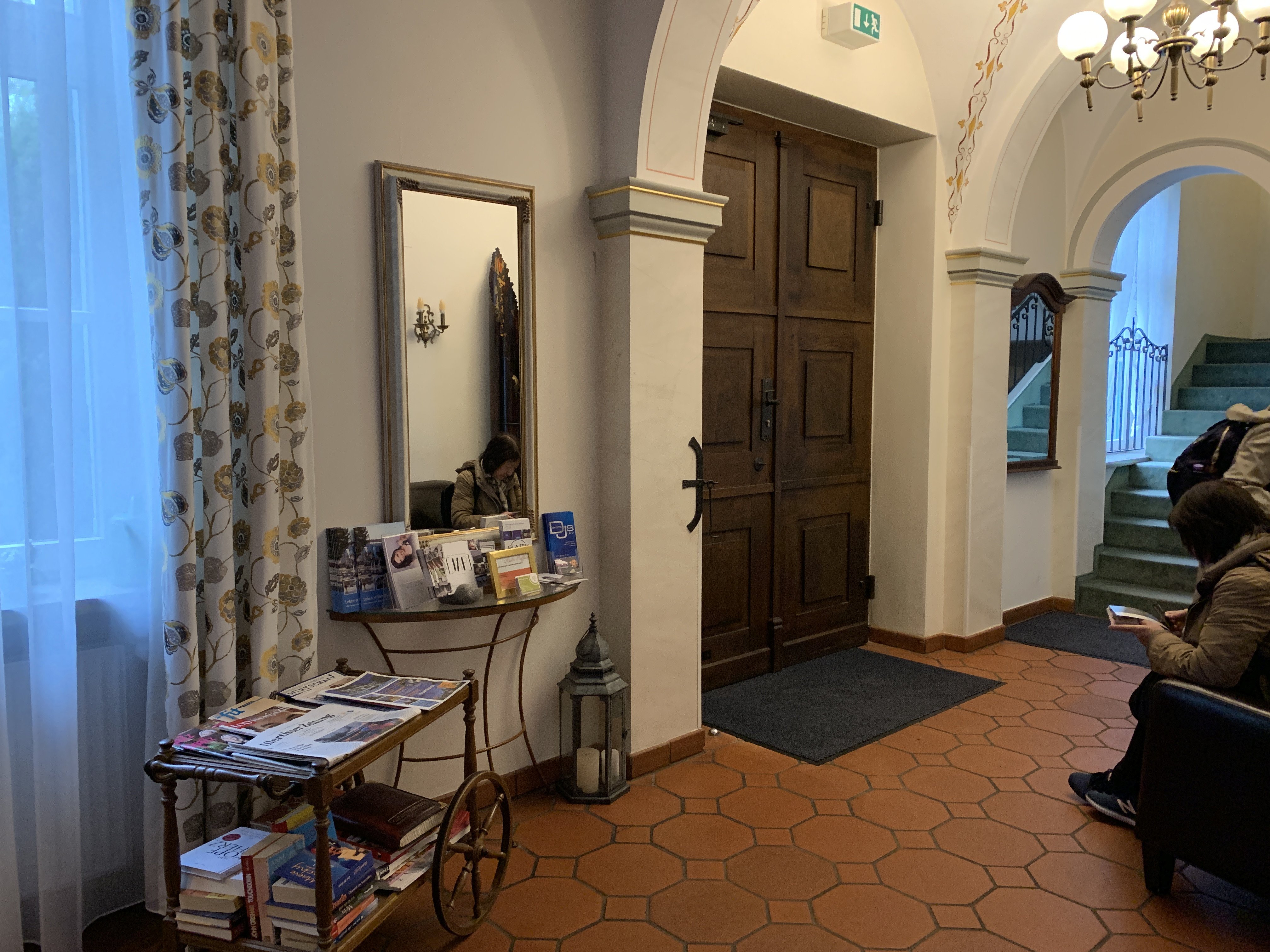 Hotel am Schloss-浴室