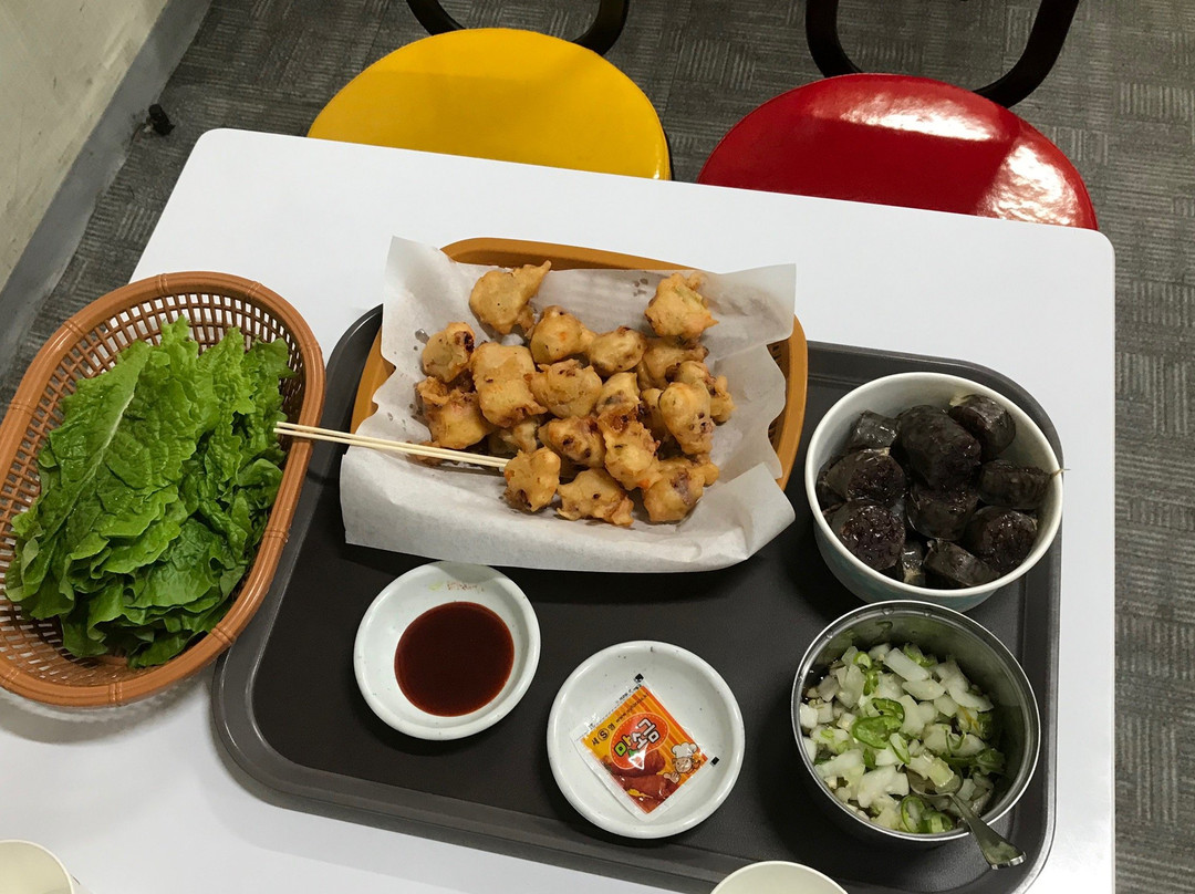 현완단겸 상추튀김