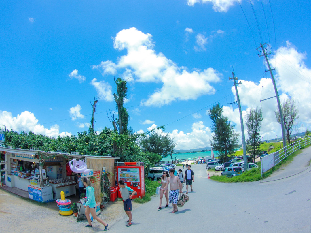 Kourijima Beach Side-今归仁村必去景点