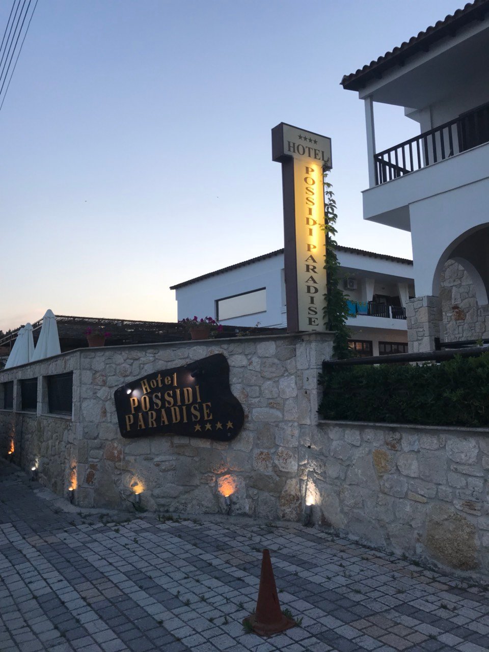 Xenios Possidi Paradise Hotel-浴室