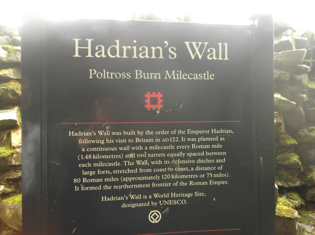 Milecastle 48- Hadrian's Wall-Gilsland必去景点