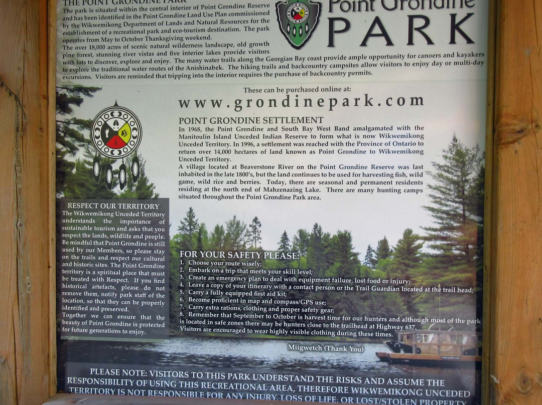 Point Grondine Park景点图片