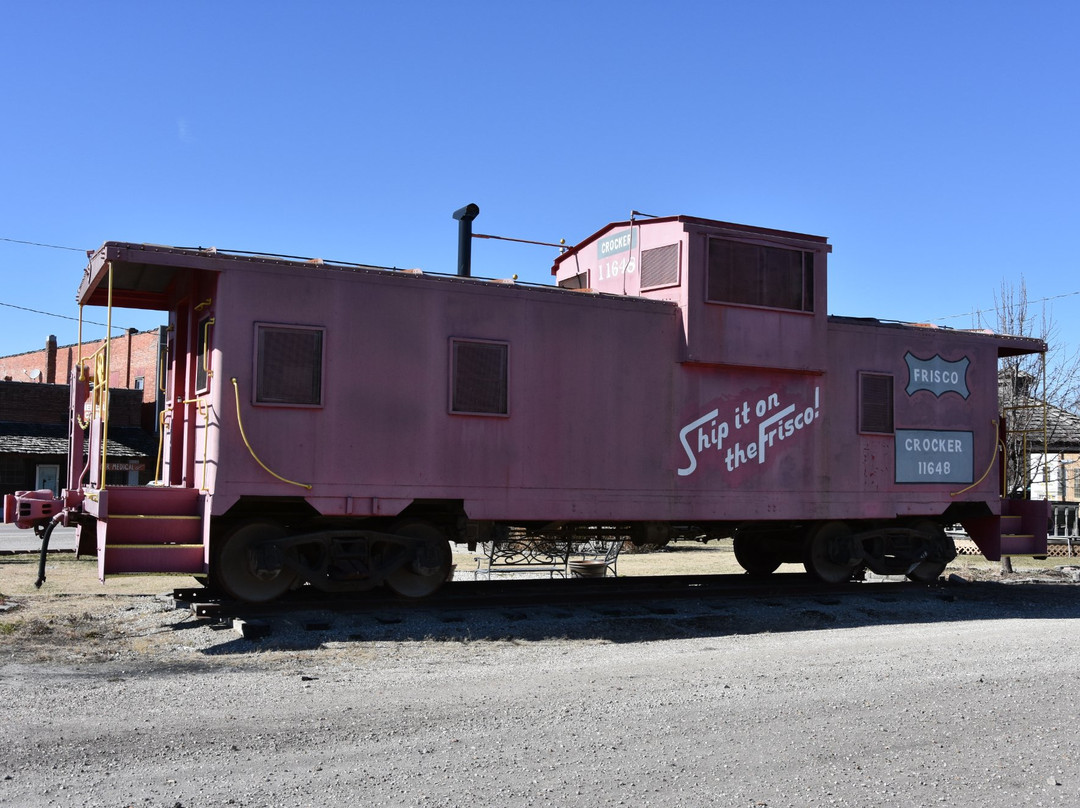 Frisco Railroad Caboose-Crocker必去景点