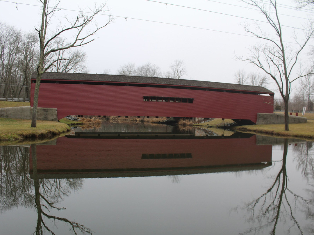 Gilpin's Falls Covered Bridge-埃尔克顿必去景点