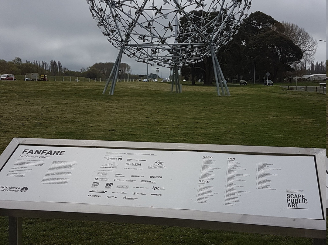 Fanfare - SCAPE Public Art-基督城必去景点