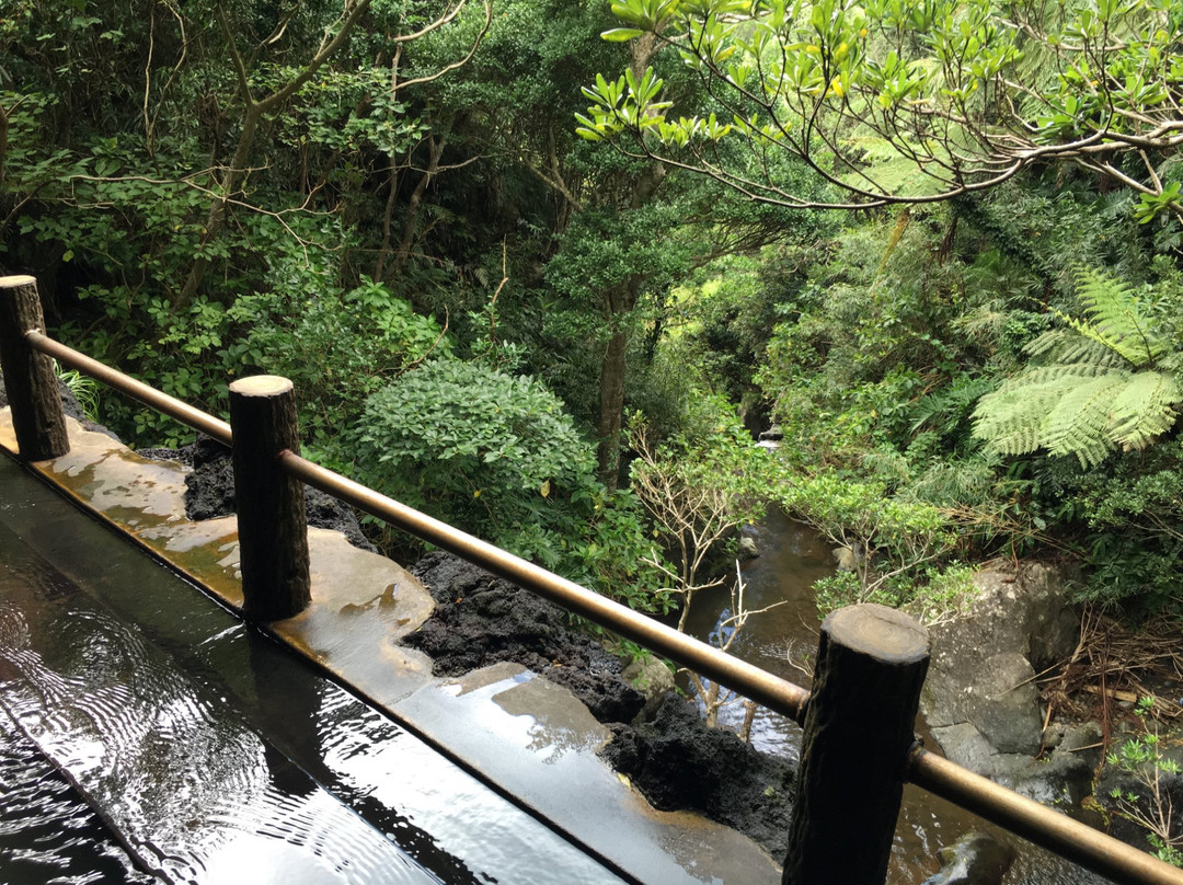 Uramigataki Hot Spring-八丈町必去景点
