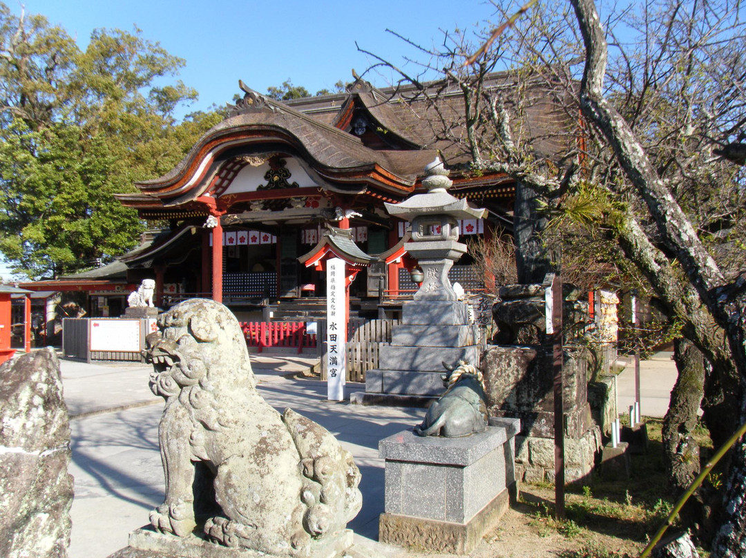 Mizuta Temmangu & Koiki Shrine-筑后市必去景点