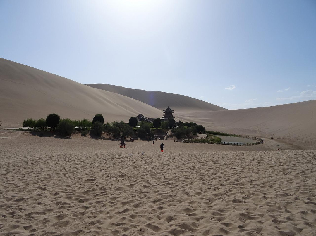敦煌南湖景点图片