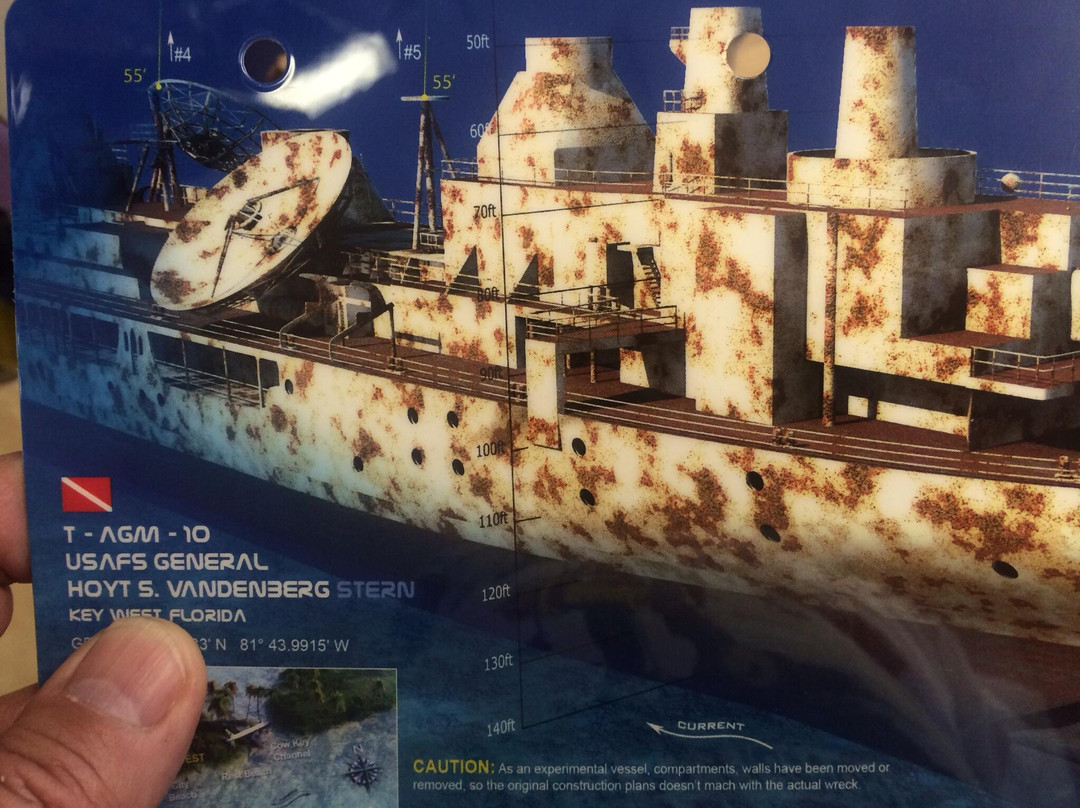 Vandenberg Wreck-基韦斯特必去景点