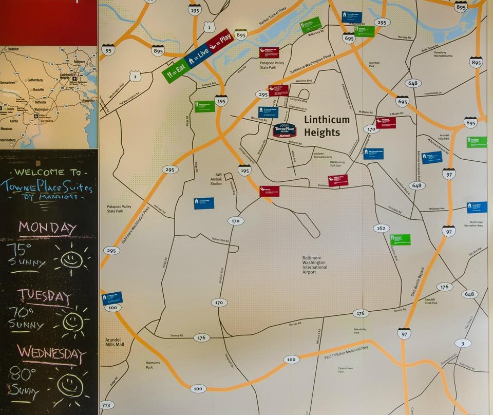 巴尔的摩华盛顿国际机场万豪TownePlace酒店