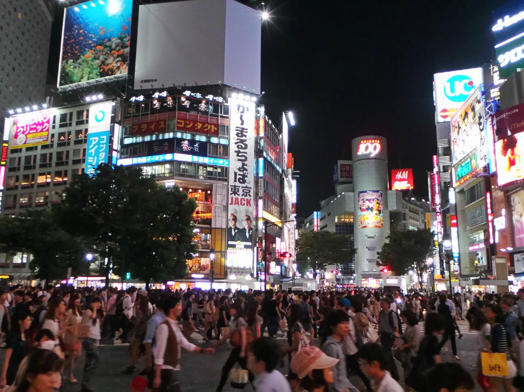 涩谷全向十字路口-涩谷区必去景点
