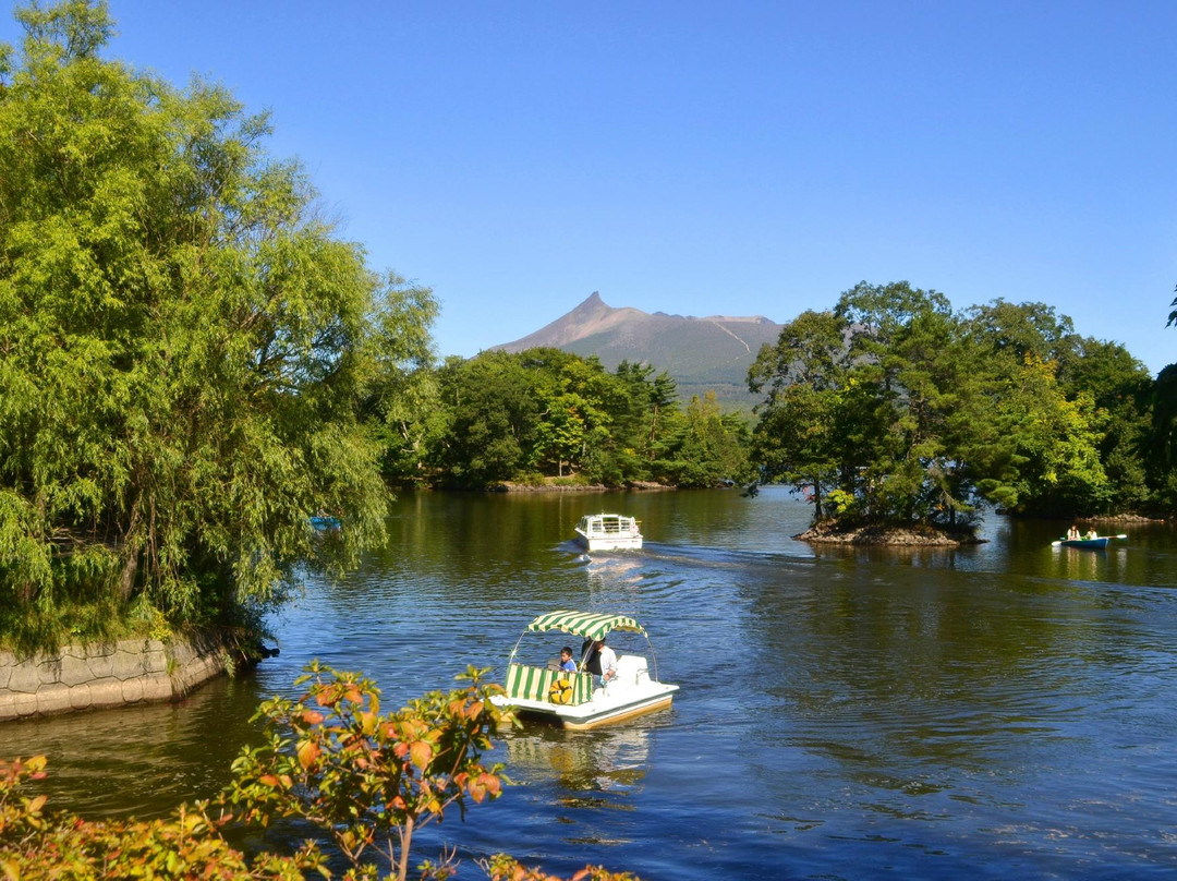 大沼公园人行道-七饭町必去景点