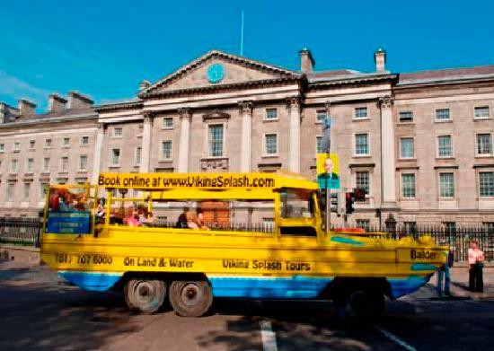 Viking Splash Tours-都柏林必去景点
