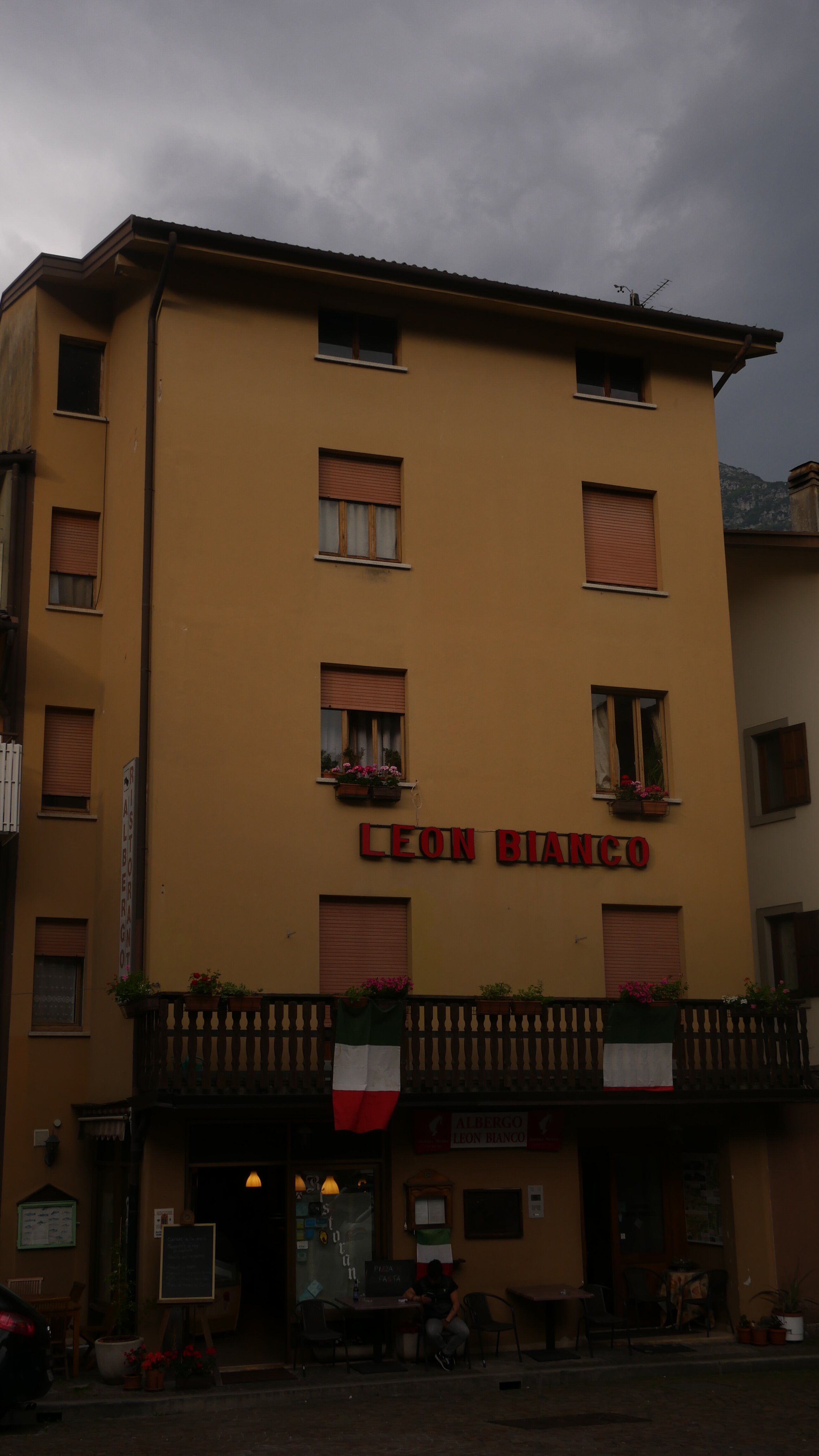 Albergo Ristorante Bar Leon Bianco-浴室