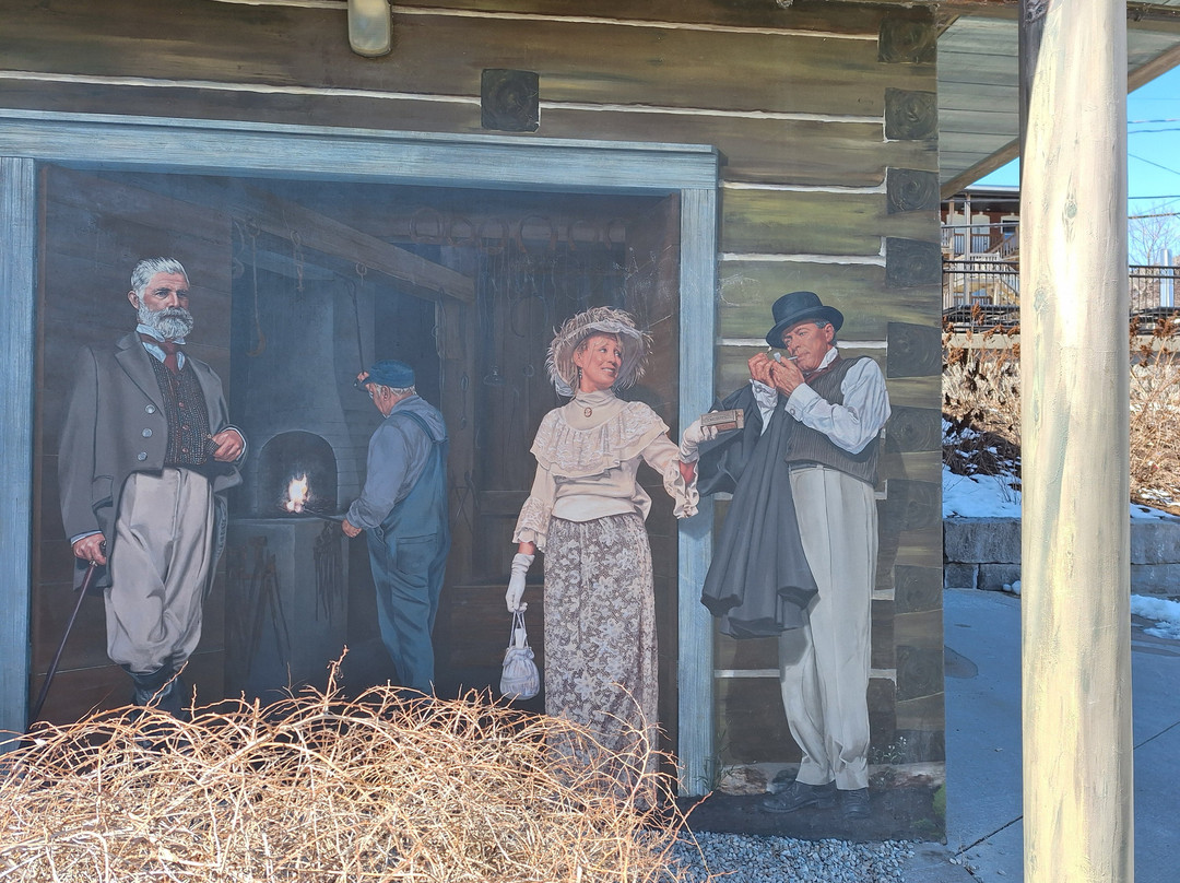 Sherbrooke's Murals on BaladoDiscovery-舍布鲁克必去景点