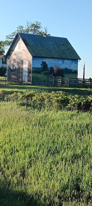 American Gothic Barn-Mount Vernon必去景点
