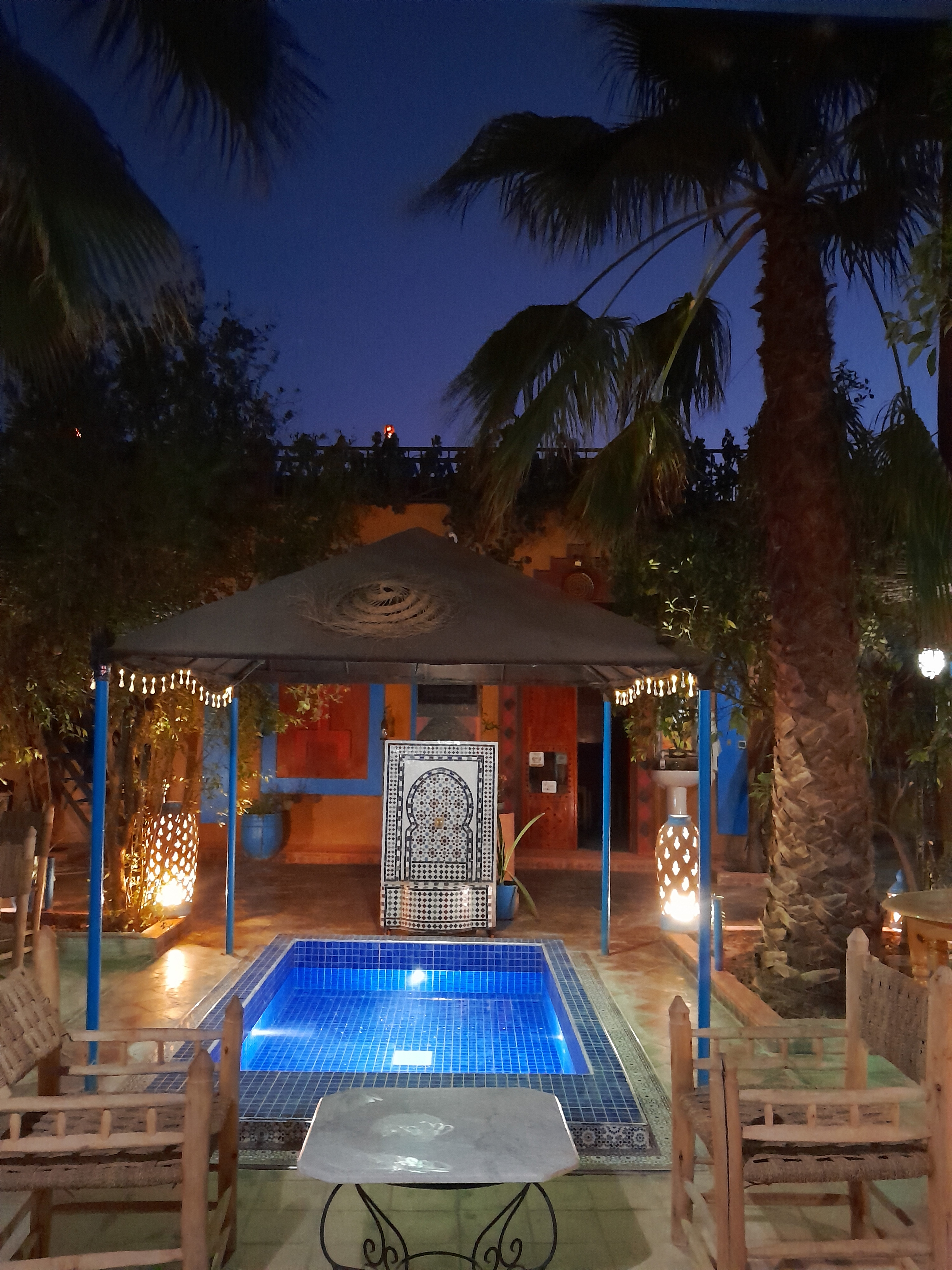 Riad Dades Birds - Lodge & Birding Tours-泳池