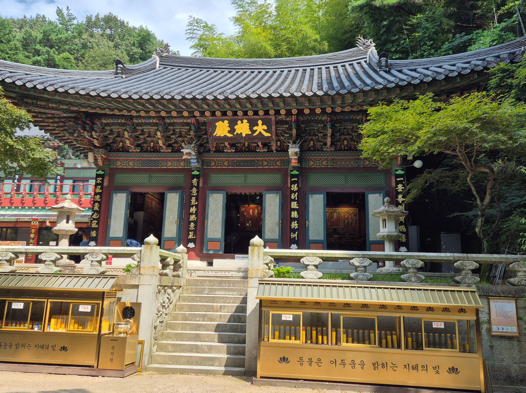 Hongnyongsa Temple-梁山市必去景点