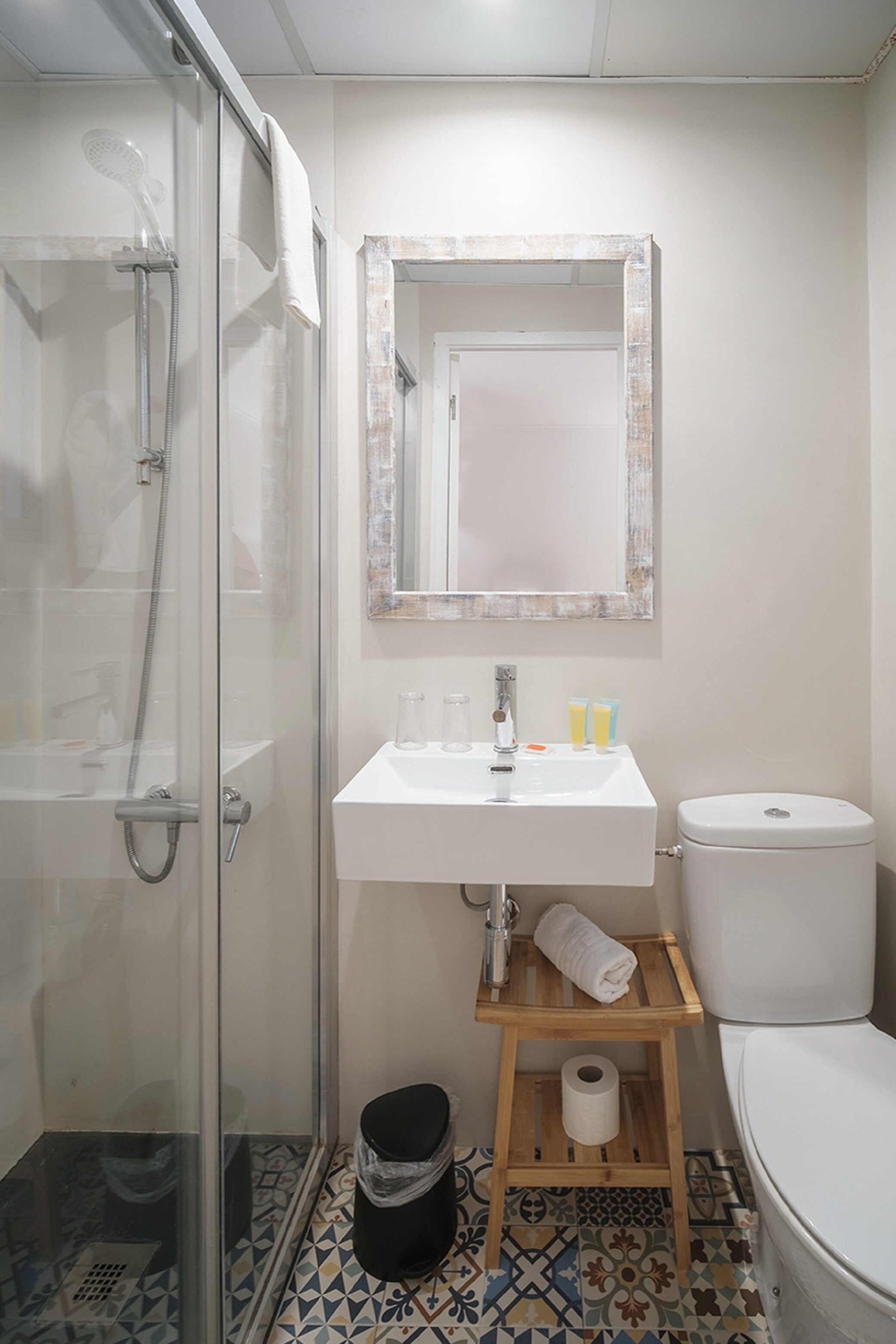 Hostal Residencia Menurka-浴室