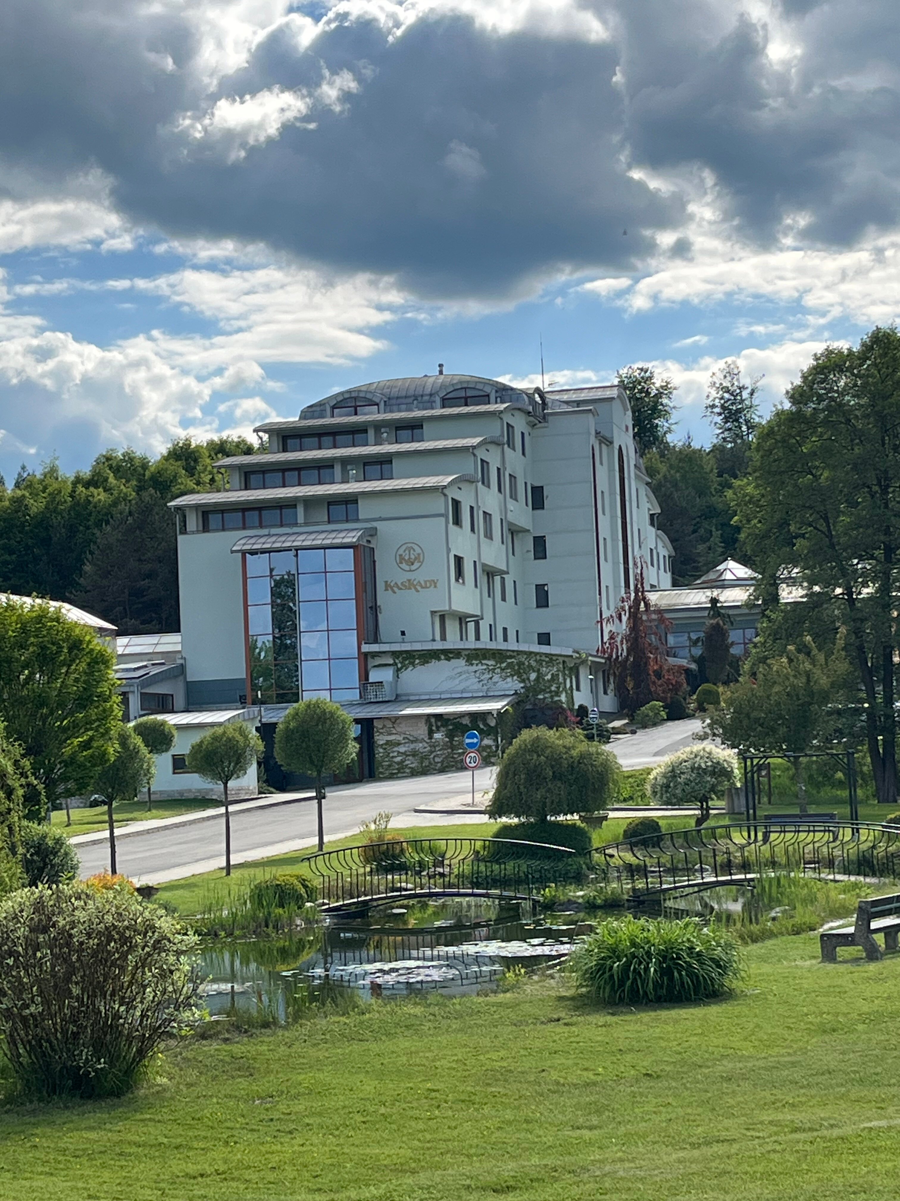 Wellness & Spa Hotel Kaskady-浴室