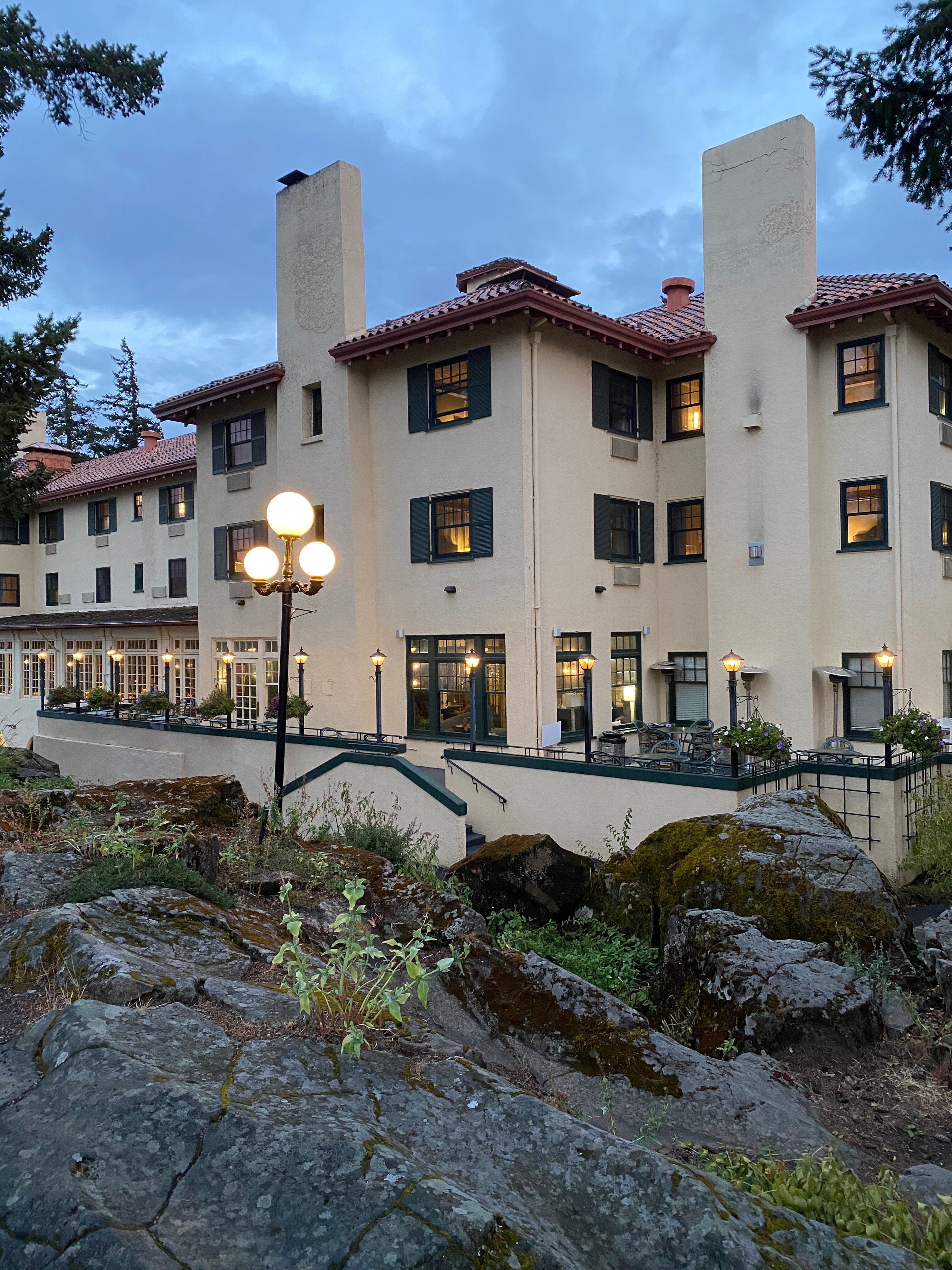 Columbia Gorge Hotel & Spa-浴室