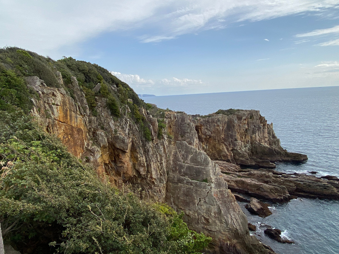 Sandambeki Rock Cliff-白滨町必去景点
