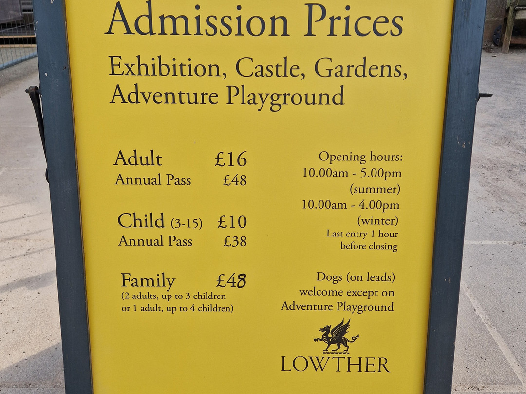 Lowther Castle and Gardens-彭里斯必去景点