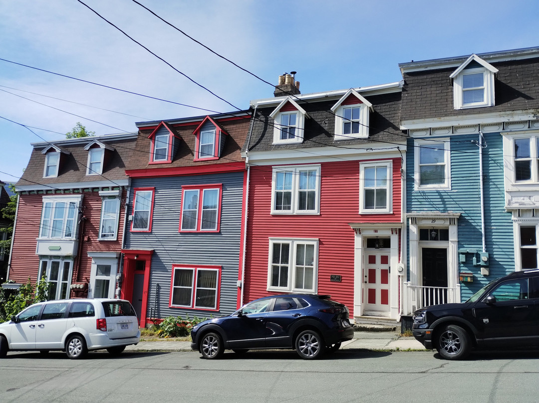 Jellybean Row Houses-圣约翰必去景点