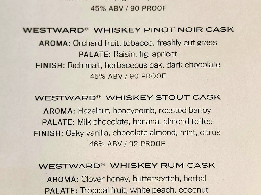 Westward Whiskey-波特兰必去景点