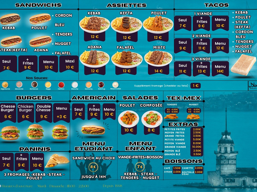 restaurant Istanbul kebab
