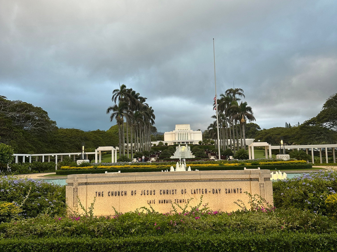 Laie Hawaii Temple & Visitors' Center-拉叶必去景点
