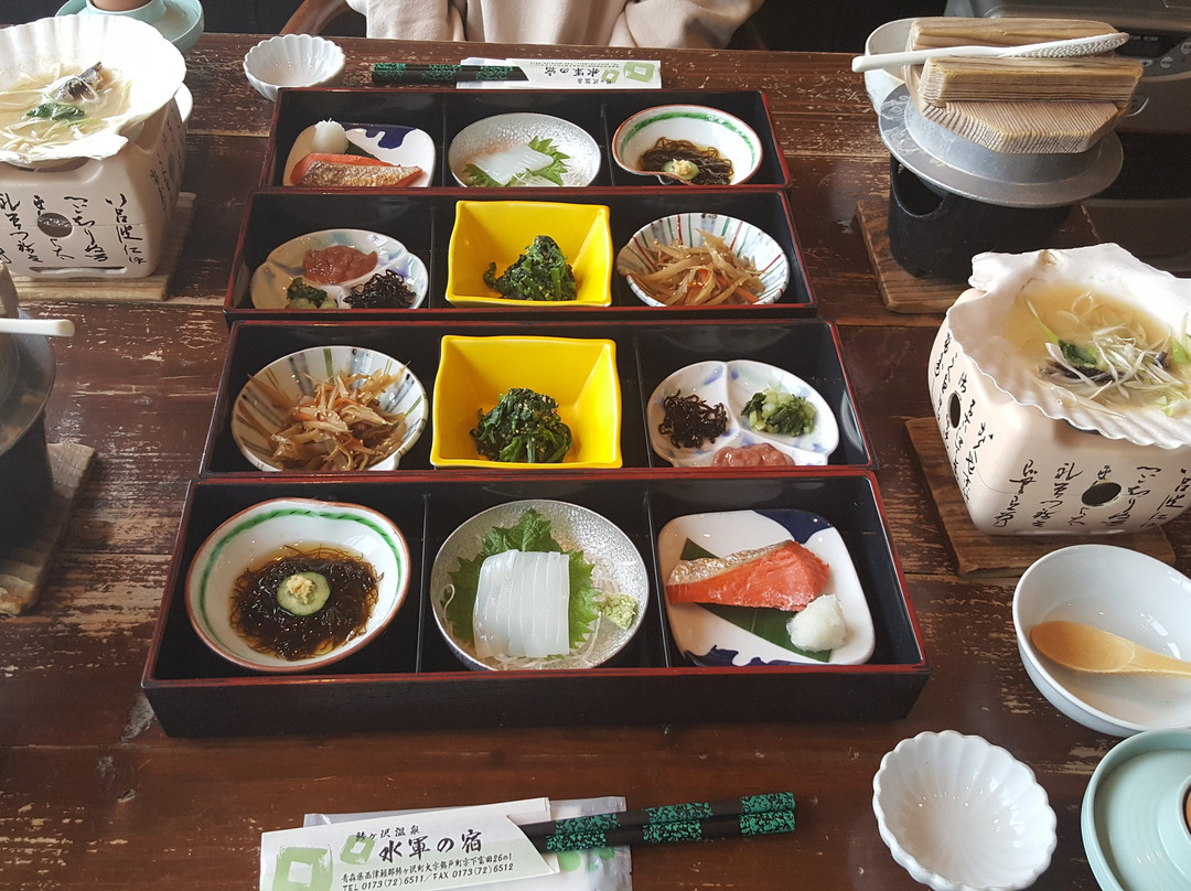 鲹泽町酒店住宿-鯵泽温泉 水军之宿