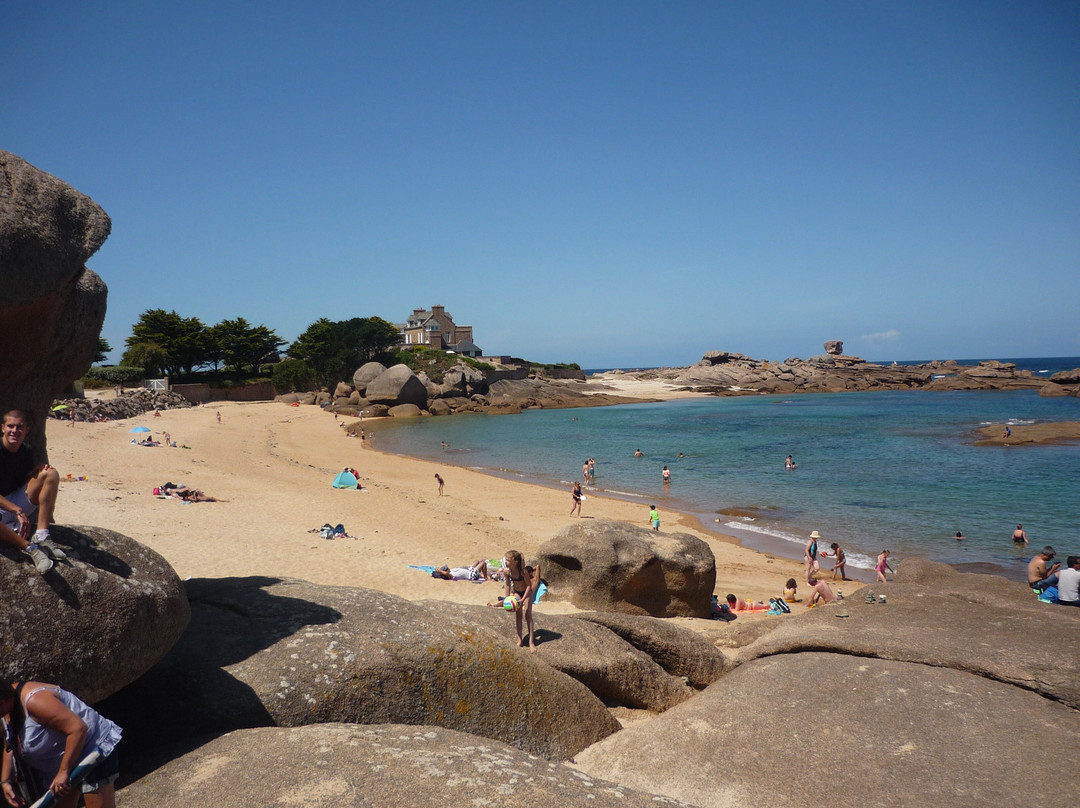 Plage de Trégastel-Tregastel必去景点