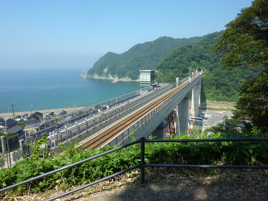 Amarube Railroad Bridge, Sorano Eki景点图片